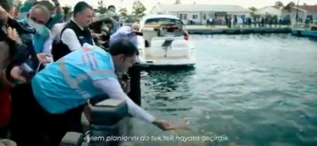 Murat Kurum'dan müsilaj paylaşımı