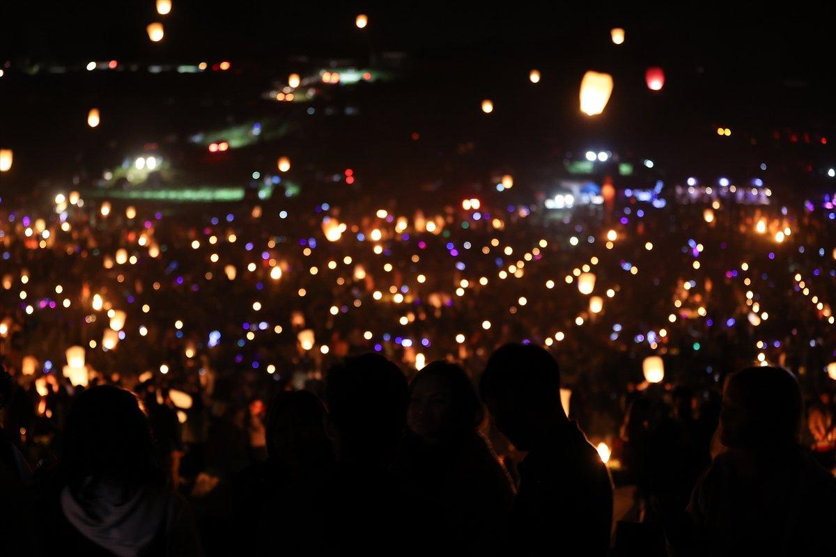 ABD'de Dilek Balonu Festivali düzenlendi