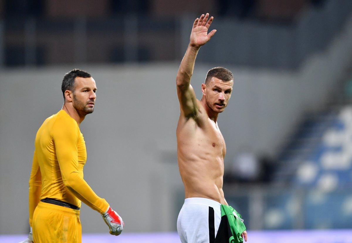 Dzeko'dan Ronaldo sonrası ilk