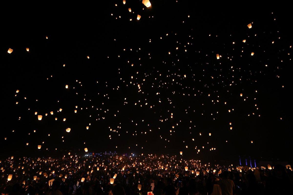 ABD'de Dilek Balonu Festivali düzenlendi