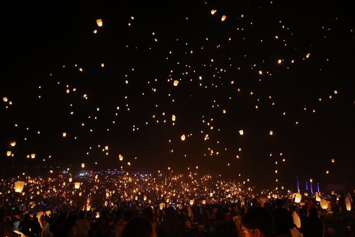 ABD'de Dilek Balonu Festivali düzenlendi