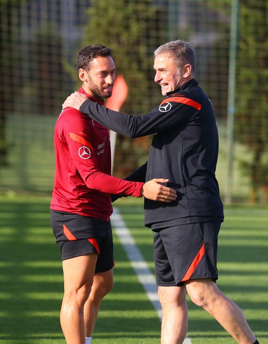 Milli Takım, Stefan Kuntz ile ilk idmanına çıktı