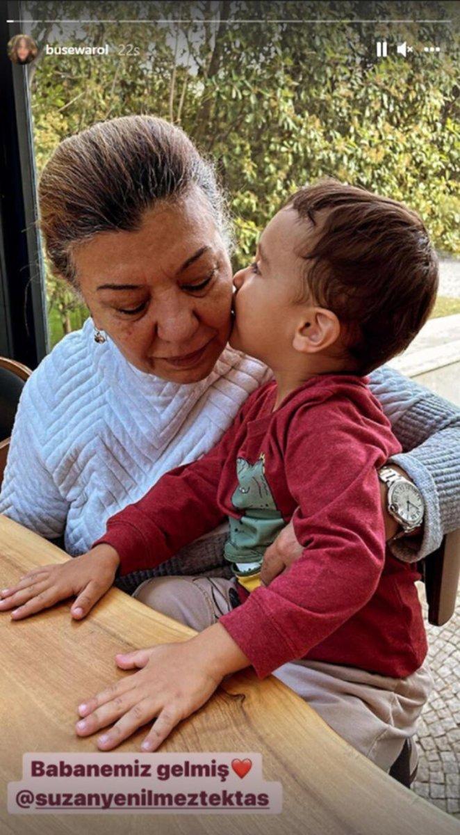 Buse Varol, Suzan Tektaş'ı paylaştı