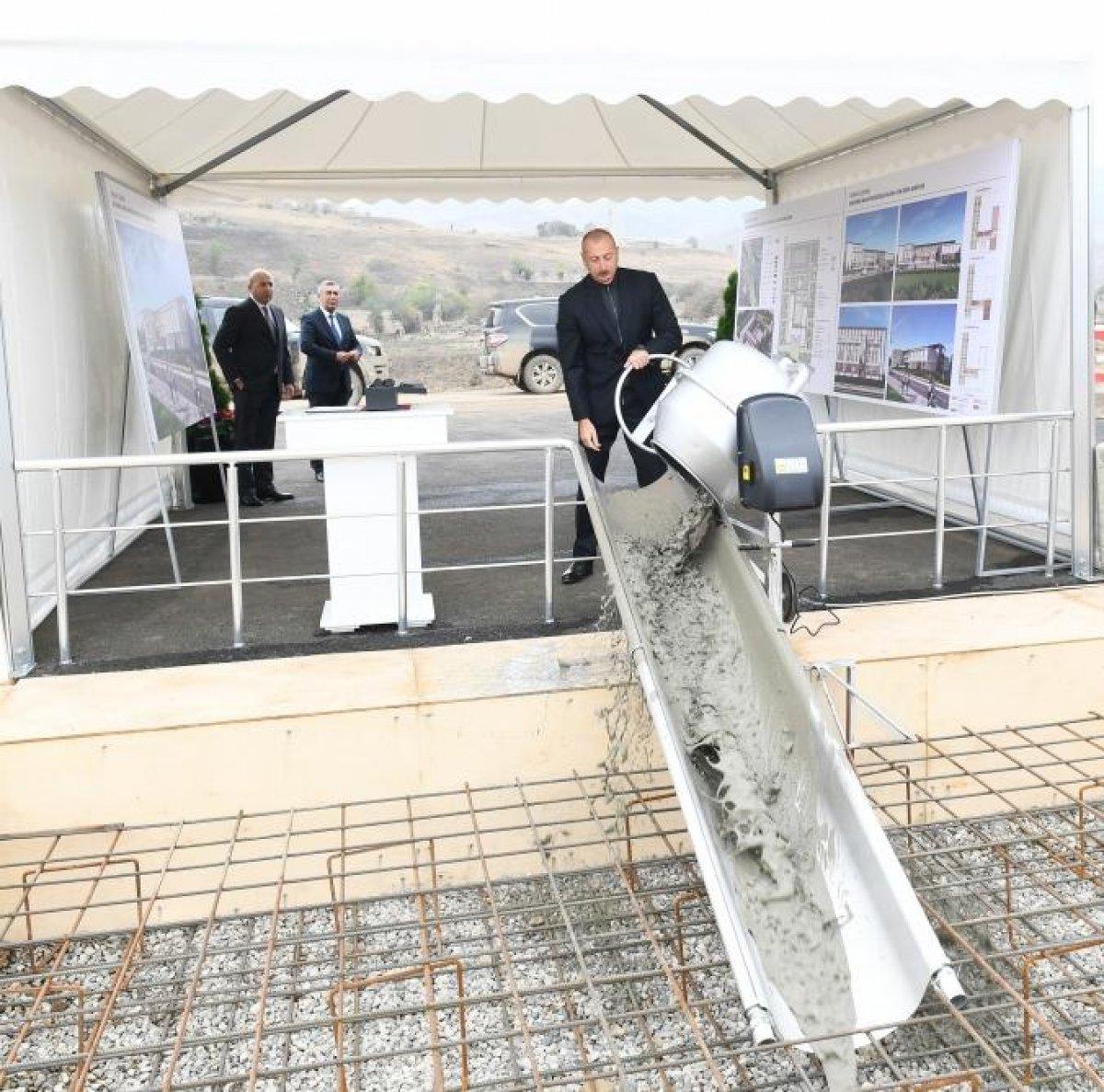 İlham Aliyev, Cebrayıl'ı ziyaret etti