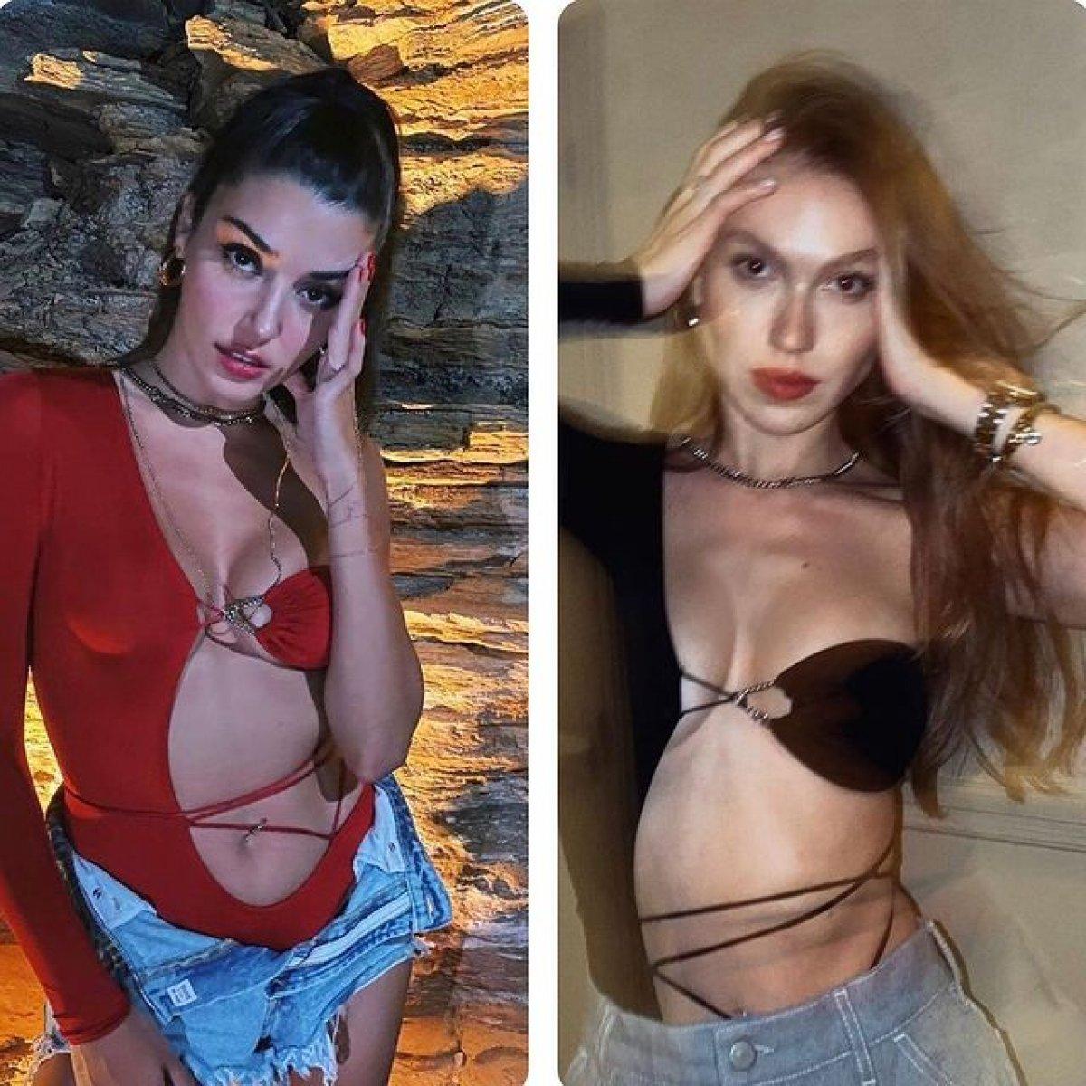 Duygu Özaslan, Hande Erçel'i taklit etti