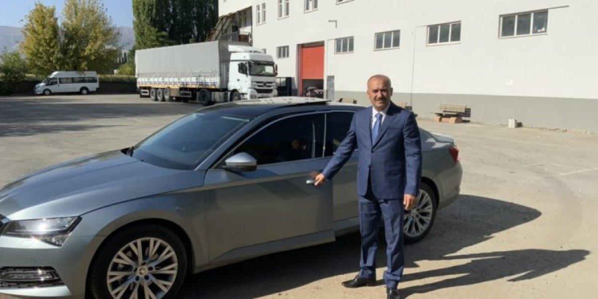 Sungu Belediye Başkanı'nın yeni makam aracı paylaşımı