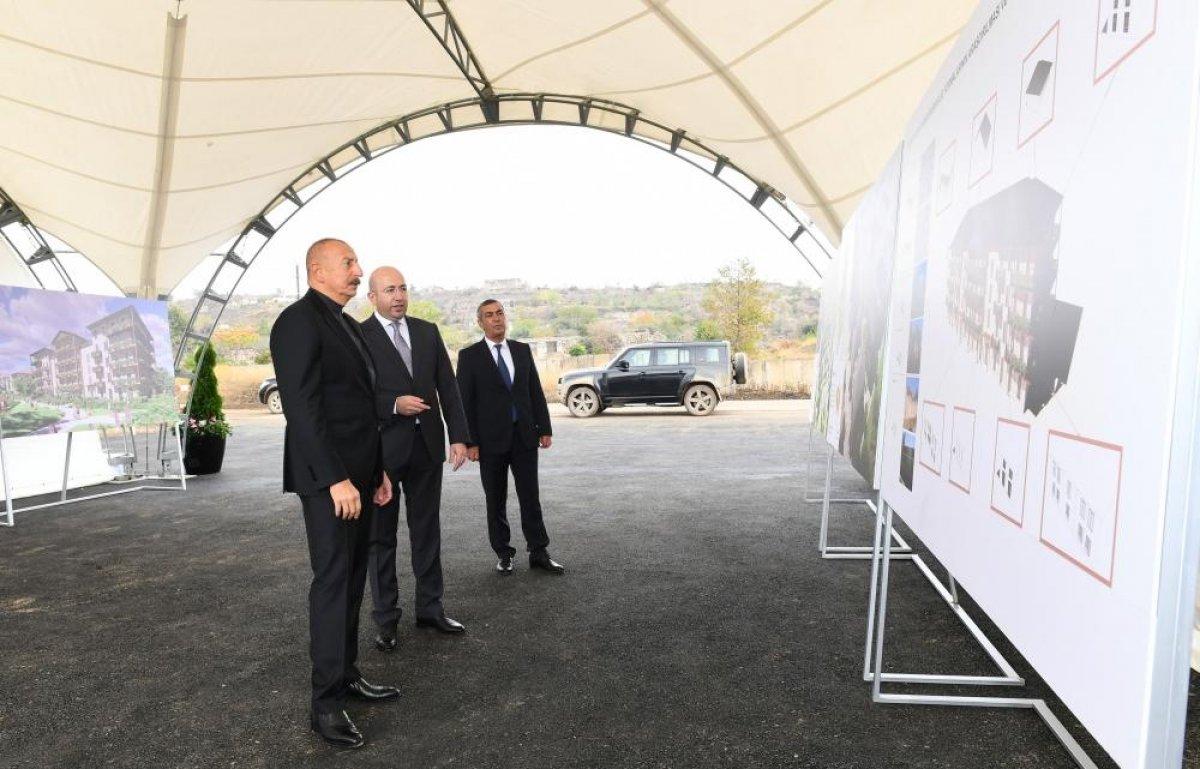 İlham Aliyev, Cebrayıl'ı ziyaret etti