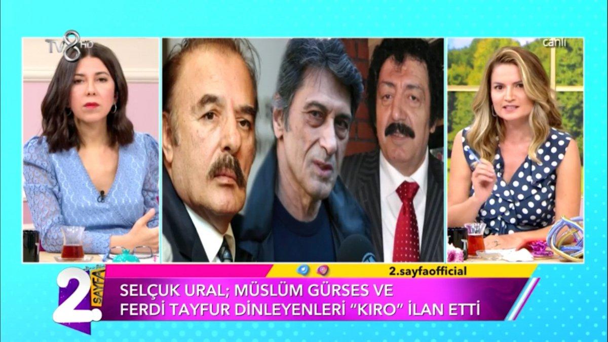 2. Sayfa programında Selçuk Ural'a tepki: Ben de kıroyum