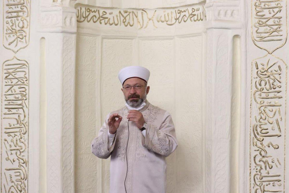 Ali Erbaş: Okuldan sonra çocukları camilerimize getirelim