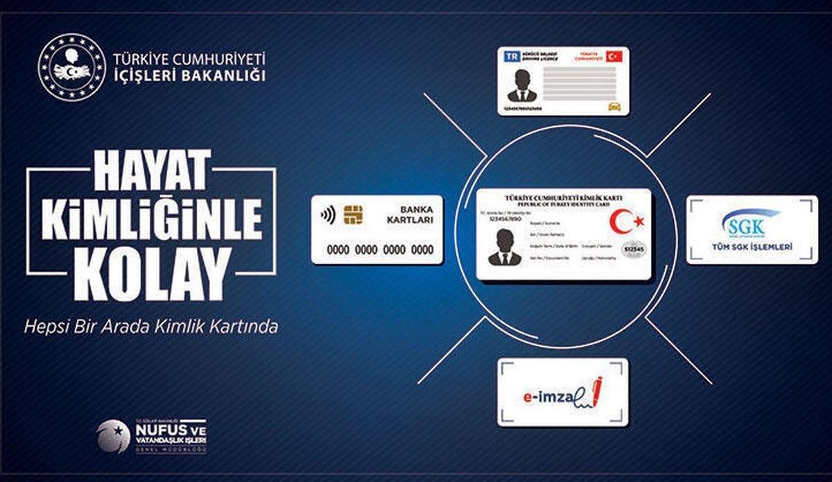 2 milyon kişinin ehliyeti, kimlik kartına aktarıldı