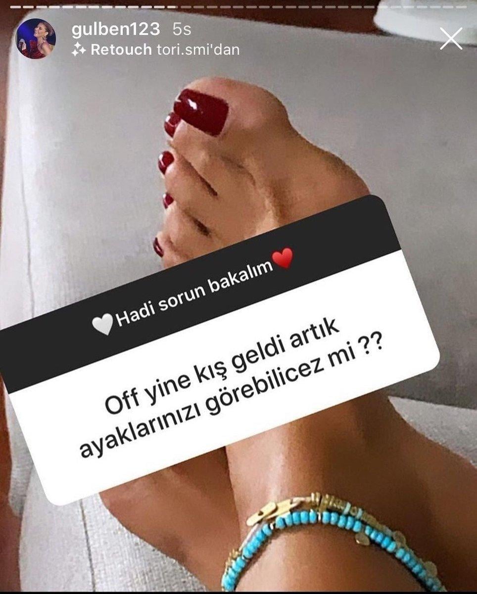 Gülben Ergen sakatlandı