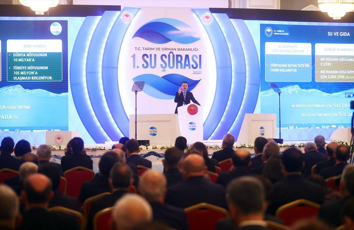 Su Şurası Sonuç Belgesi, ekim sonu kamuoyuna açıklanacak