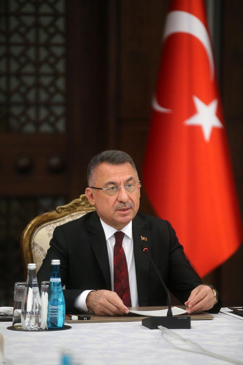 Cumhurbaşkanı Yardımcısı Fuat Oktay: Türkiye salgına rağmen yatırım için cazibe merkezi