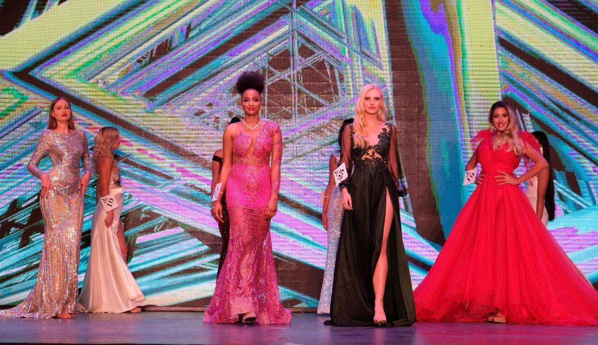 Antalya'daki güzellik yarışmasını Faith Garcia kazandı