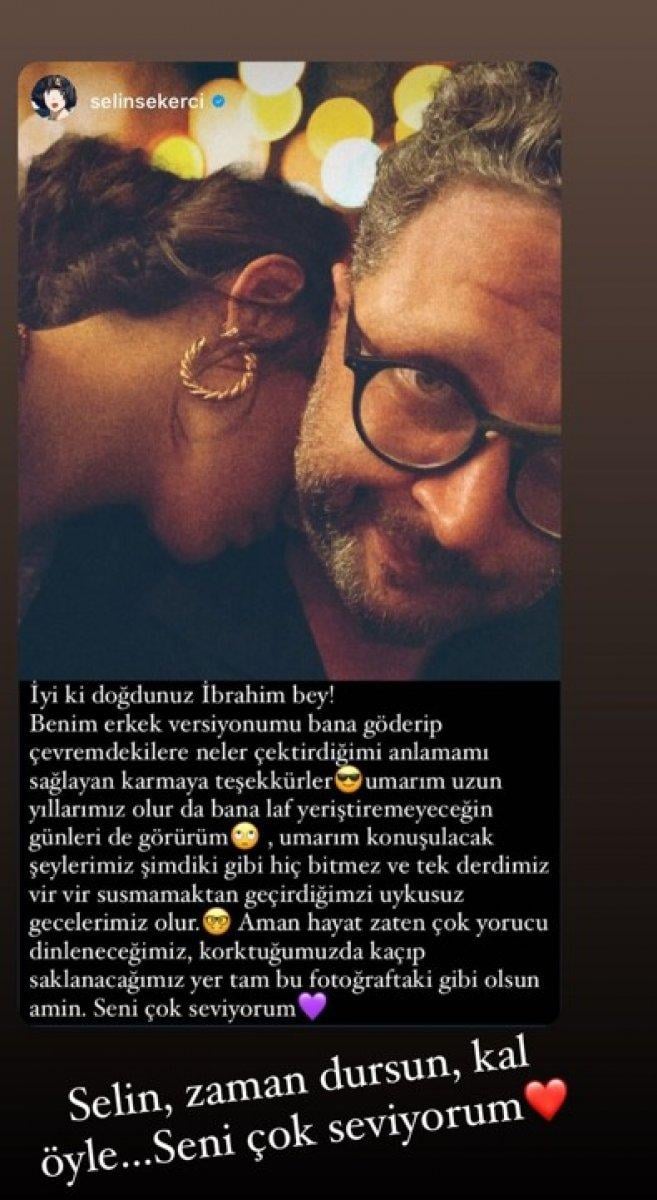 Selin Şekerci, sevgilisi İbrahim Selim'in doğum gününü kutladı