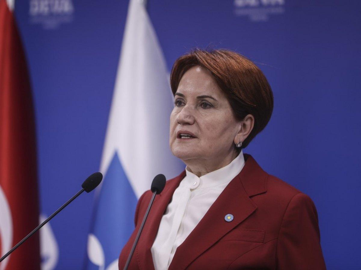 Meral Akşener'den Millet İttifakı'nın Cumhurbaşkanı adayına ilişkin açıklama
