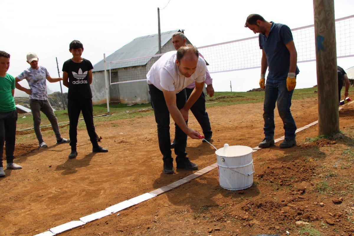 Gümüşhane'de ‘Yaylanın Sultanları’ voleybol sahasına kavuştu