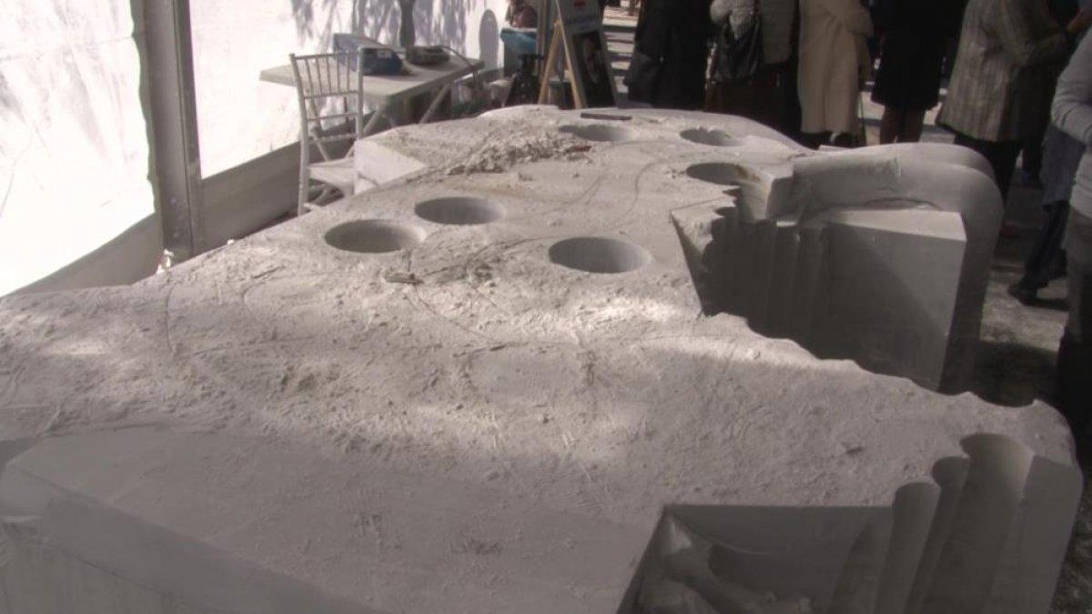 Maltepe Belediyesi, Uluslararası Taş Heykel Sempozyumu'nu başlattı