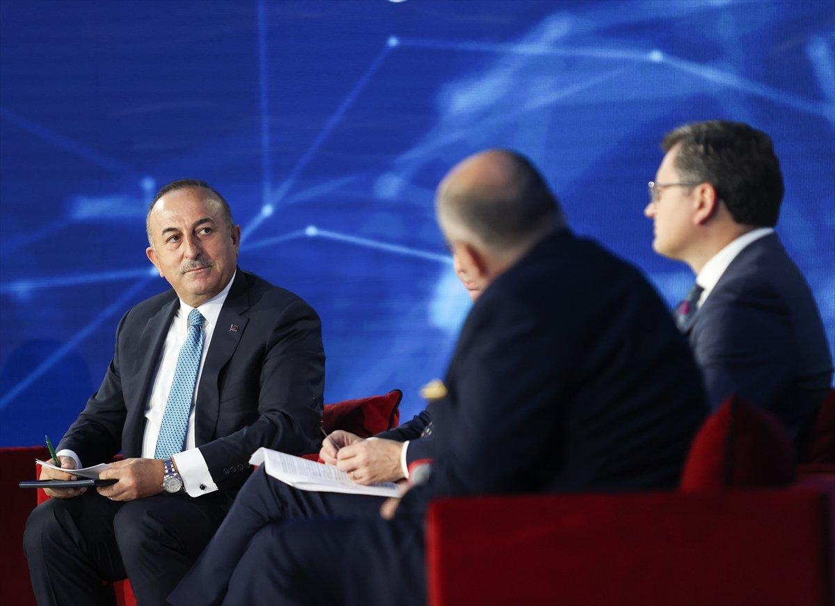 Mevlüt Çavuşoğlu, 7'nci Varşova Güvenlik Forumu'nda konuştu