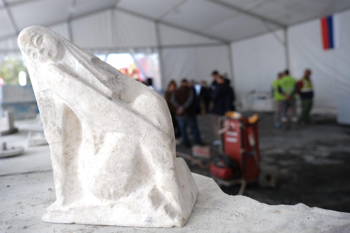 Maltepe Belediyesi, Uluslararası Taş Heykel Sempozyumu'nu başlattı