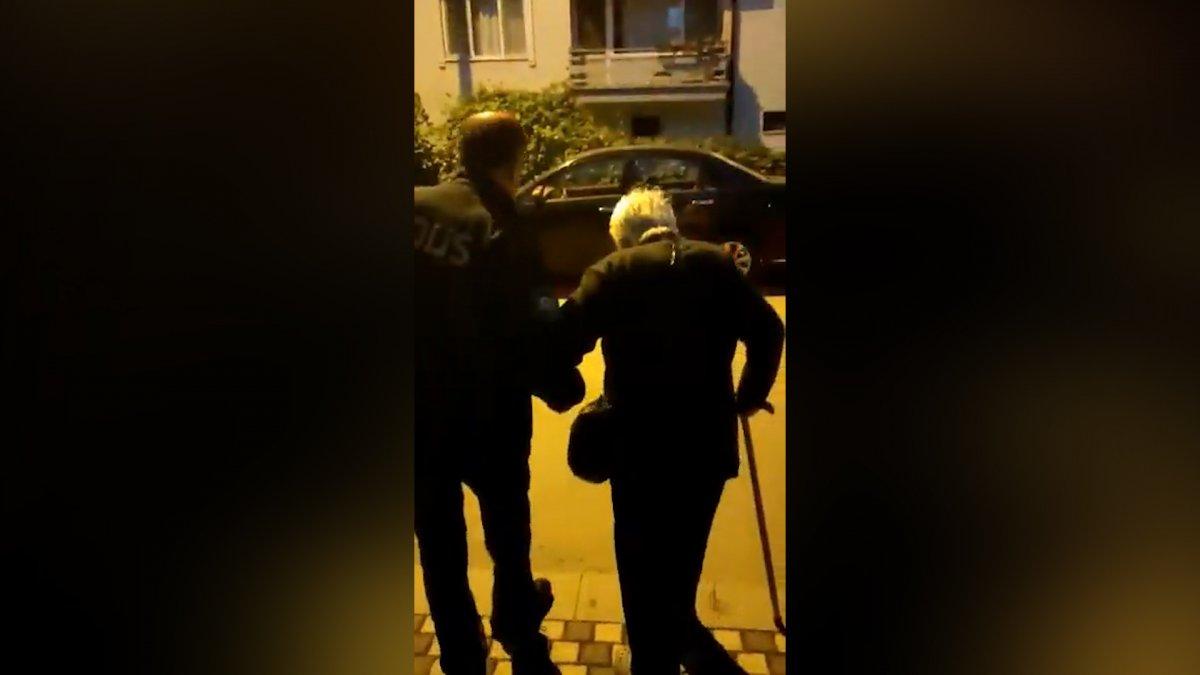 Sakarya'da yaşlı kadın ısrar edince, polis evine bıraktı