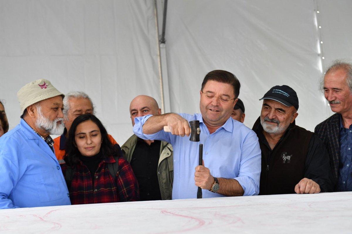 Maltepe Belediyesi, Uluslararası Taş Heykel Sempozyumu'nu başlattı