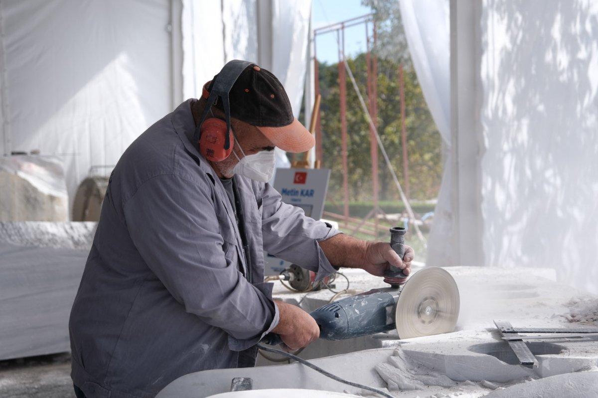 Maltepe Belediyesi, Uluslararası Taş Heykel Sempozyumu'nu başlattı