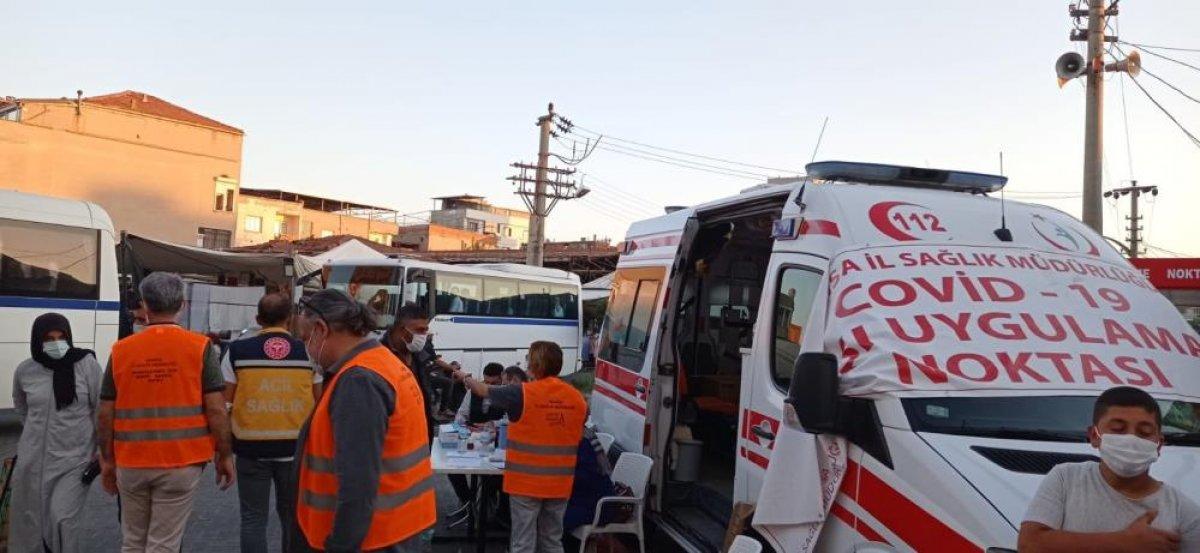 Vatandaşların aşı duyarlılığı Manisa'yı 2'nci sıraya taşıdı