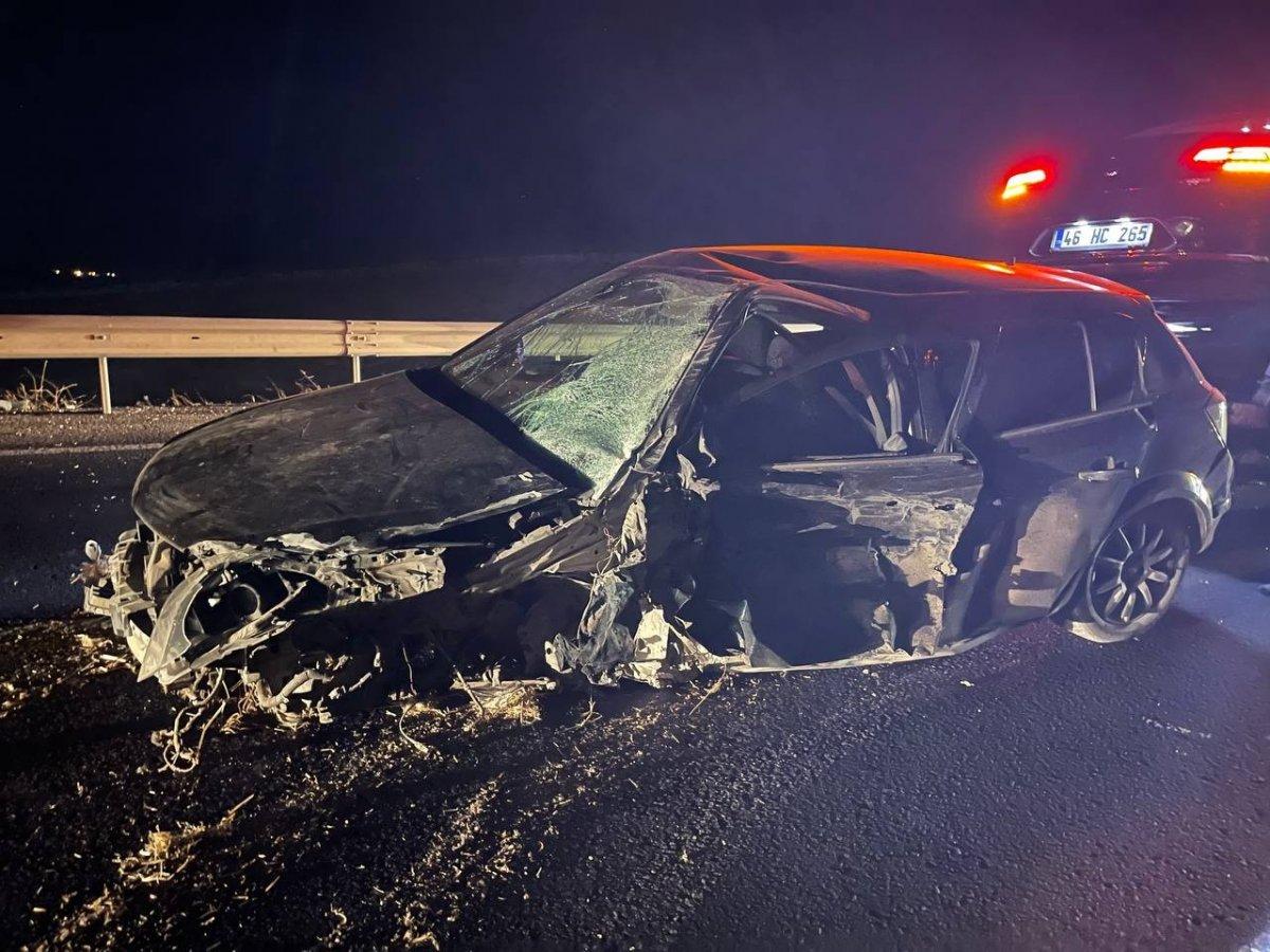 Şanlıurfa'da alkollü polis kaza yapıp, meslektaşlarına zor anlar yaşattı