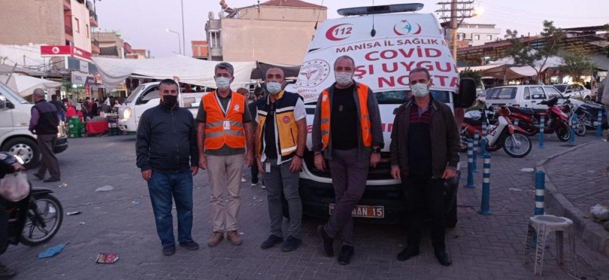 Vatandaşların aşı duyarlılığı Manisa'yı 2'nci sıraya taşıdı