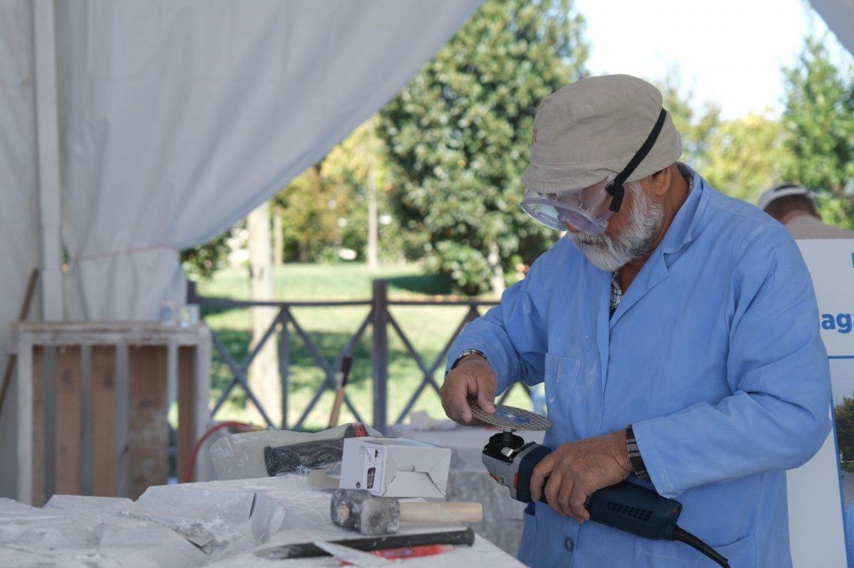 Maltepe Belediyesi, Uluslararası Taş Heykel Sempozyumu'nu başlattı