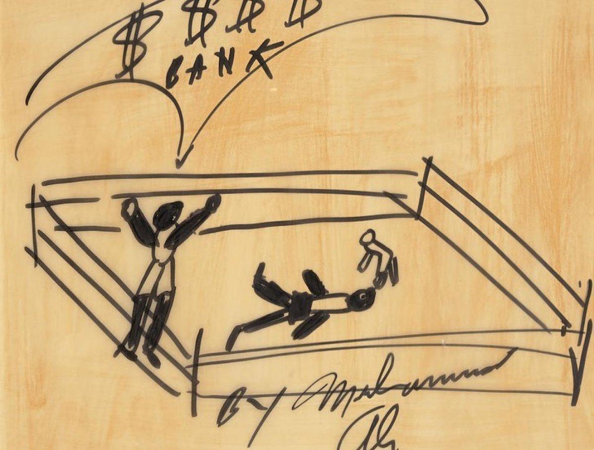 Muhammed Ali’nin resimleri 1 milyon dolara satıldı