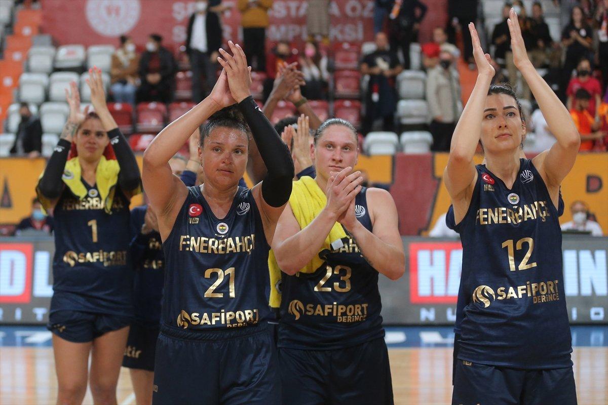 Fenerbahçe kadın basketbol takımı, Avrupa'da Galatasaray'ı yendi