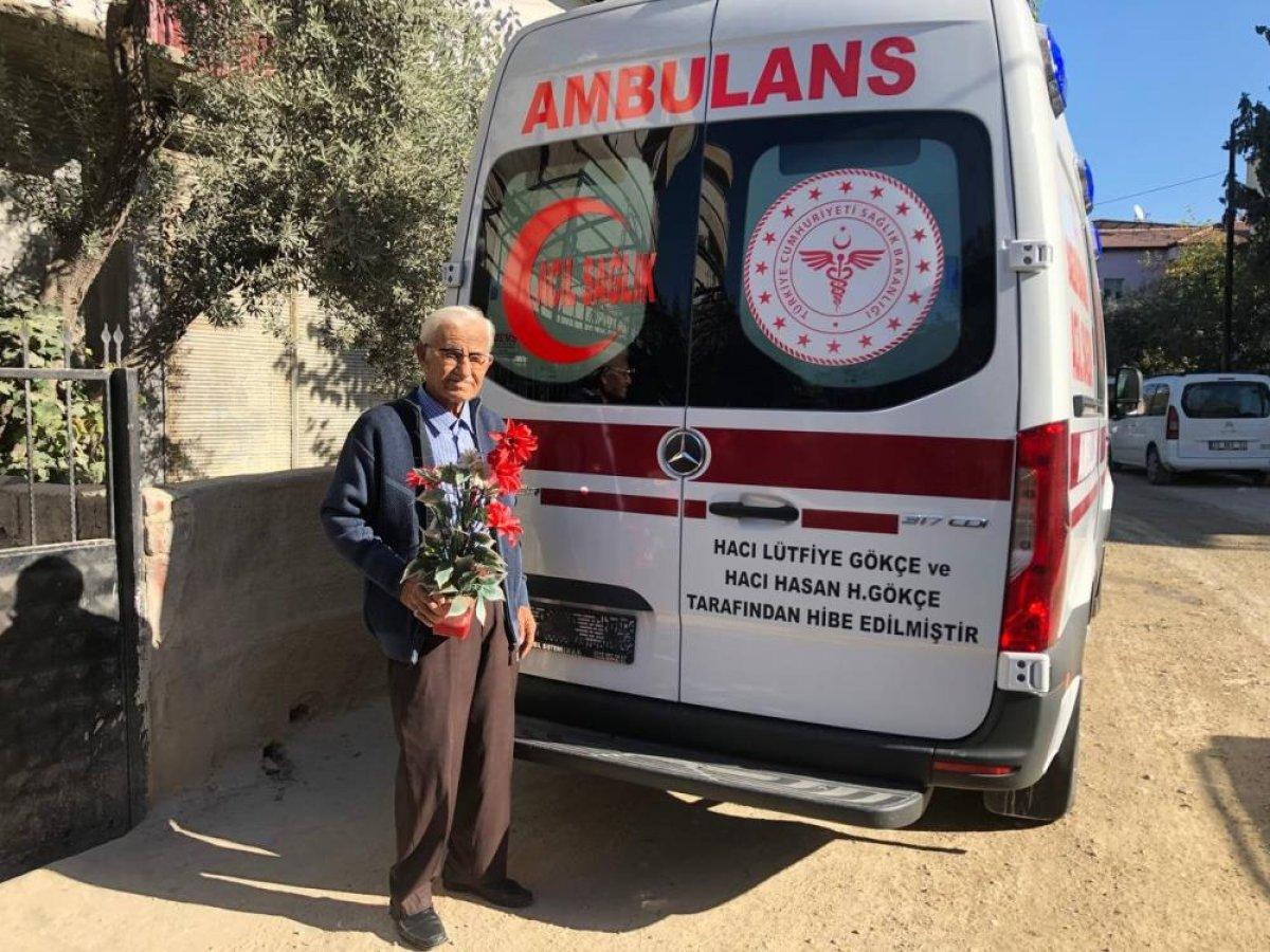 Denizli'de ölmeden önce eşine vasiyet etti: Ambulans alıp devlete bağışla