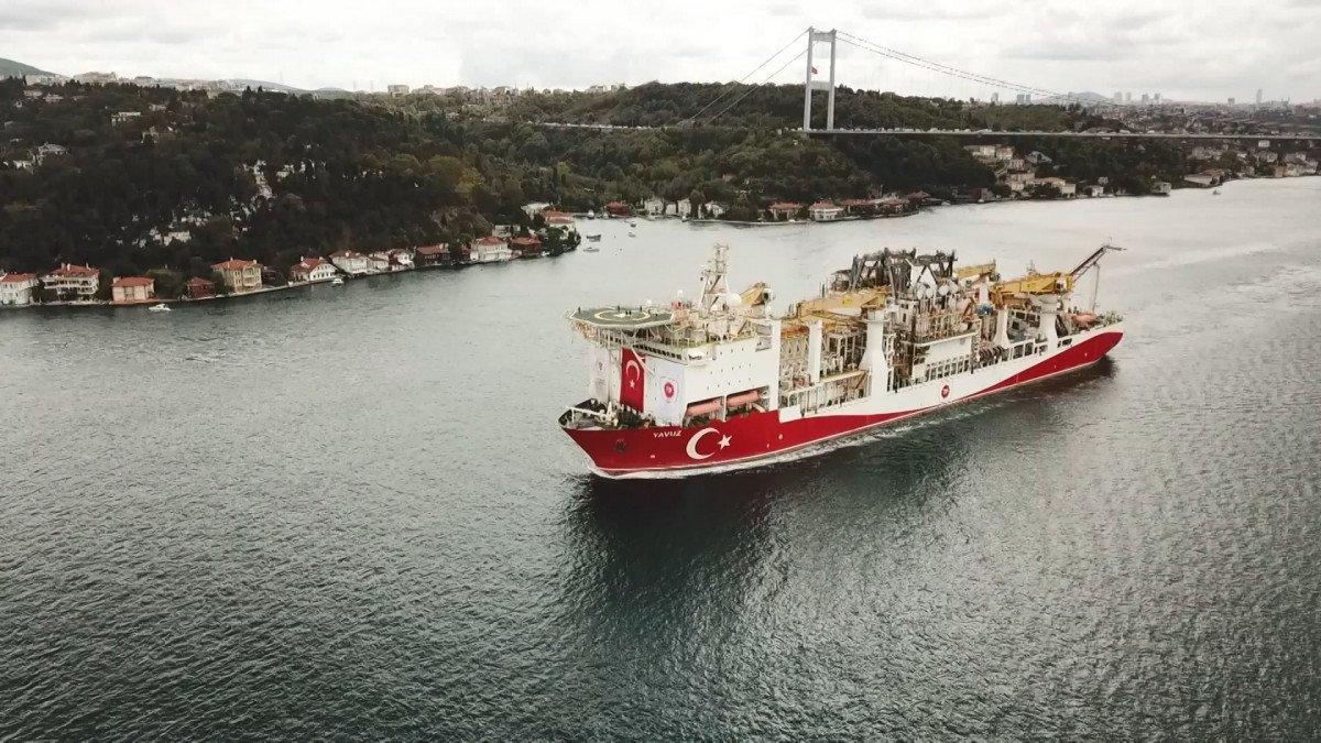 Yavuz Sondaj Gemisi, Karadeniz’e açıldı