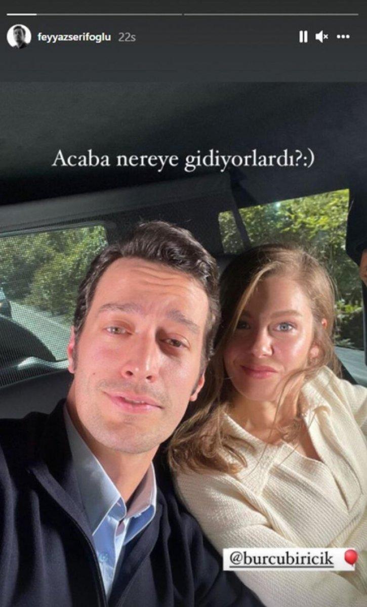 Feyyaz Şerifoğlu'ndan Burcu Biricik paylaşımı