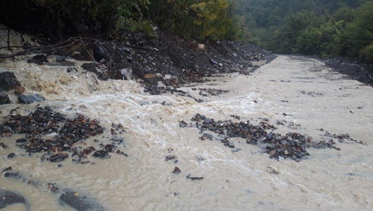 Kastamonu'da sel: Bazı köylere ulaşım kesildi