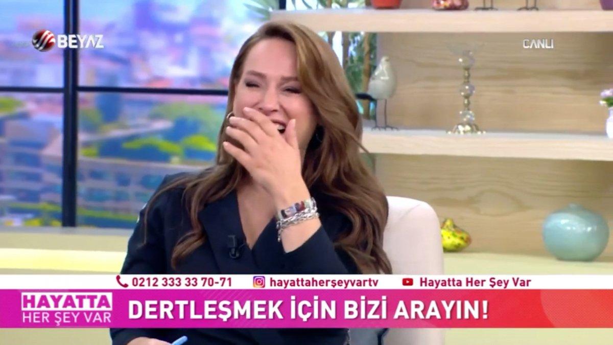 'Seni şirinlemek istiyorum’ mesajı Nur Viral’i gülme krizine soktu