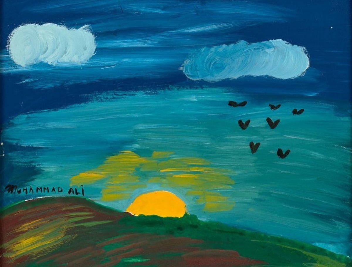 Muhammed Ali’nin resimleri 1 milyon dolara satıldı