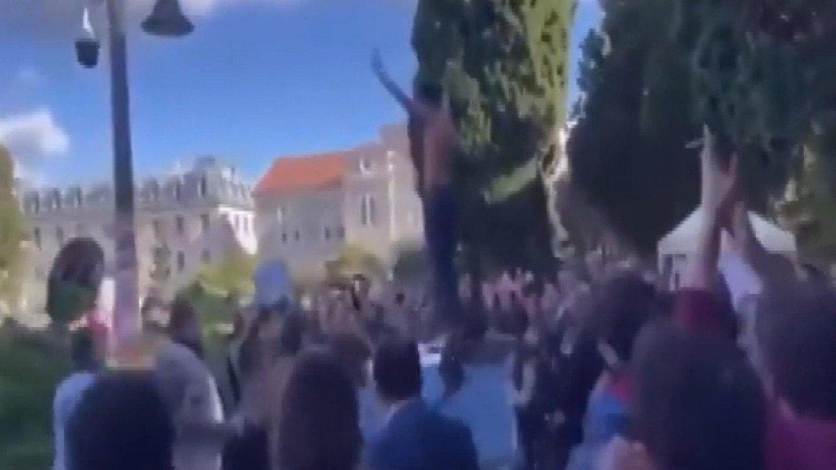 Boğaziçi Üniversitesi'nde gözaltına alınanlardan 2'si tutuklandı