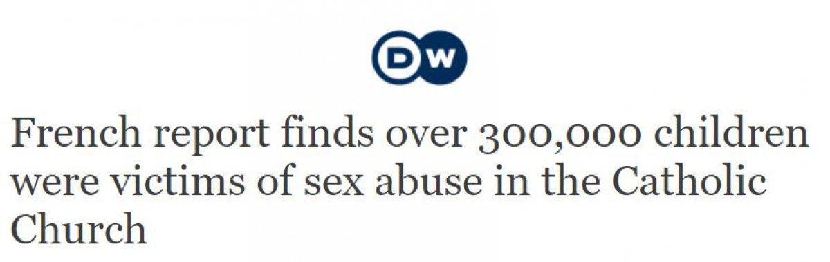 Fransa'da çocukların kiliselerde istismara uğraması Avrupa'nın gündeminde