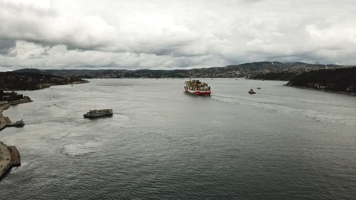 Yavuz Sondaj Gemisi, Karadeniz’e açıldı