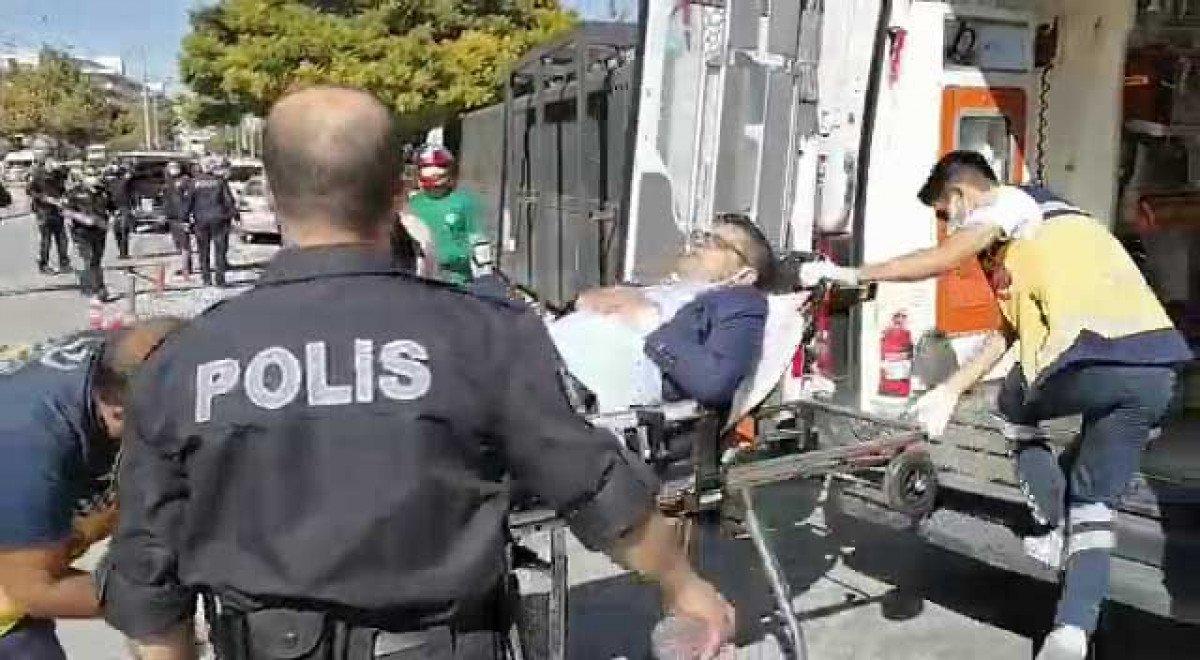 Konya’da, adliye bahçesinde avukata silahlı saldırı