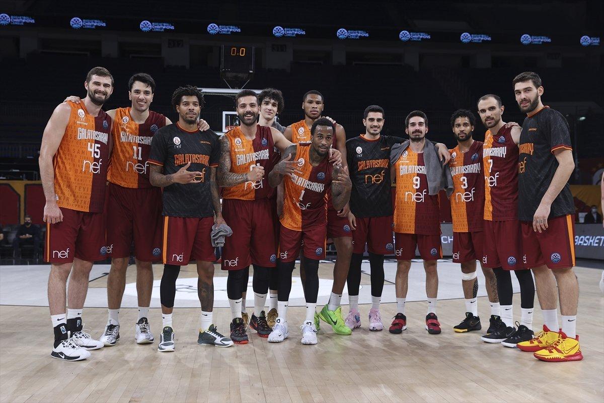 Galatasaray Şampiyonlar Ligi'nde ERA Nymburk'u yendi