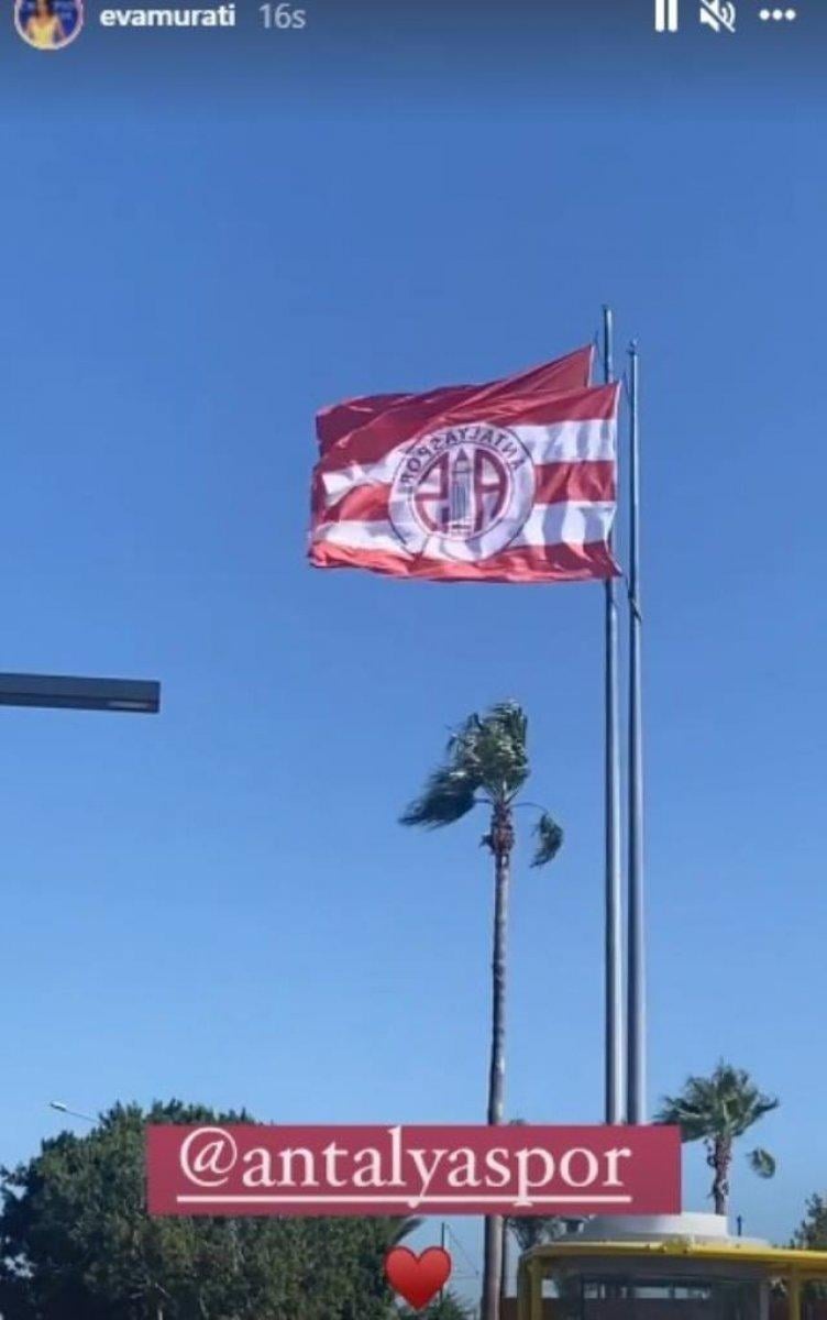 Eva Murati yeniden Antalya'da