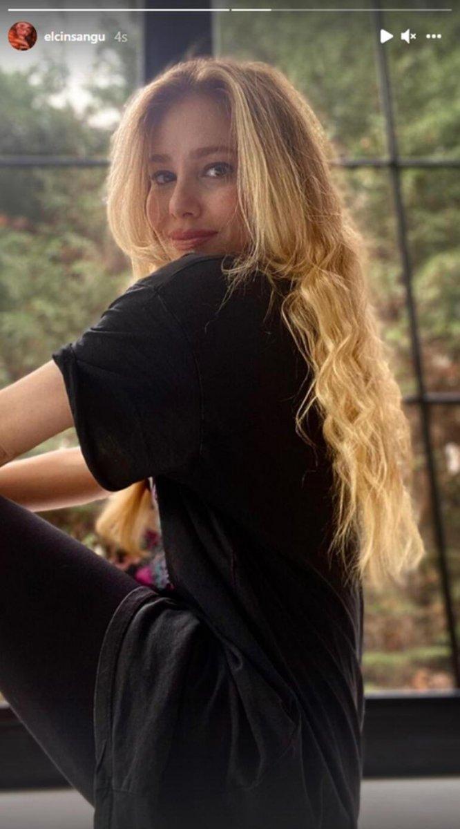 Elçin Sangu'dan yeni poz