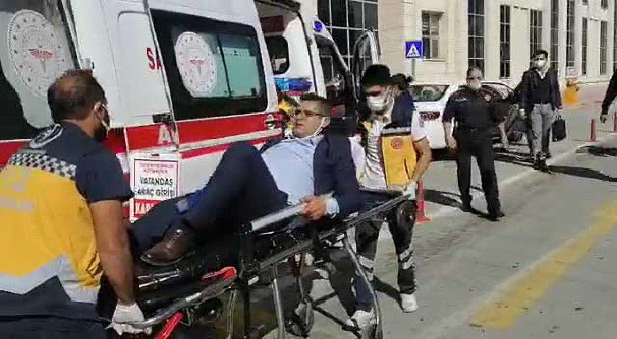 Konya’da, adliye bahçesinde avukata silahlı saldırı