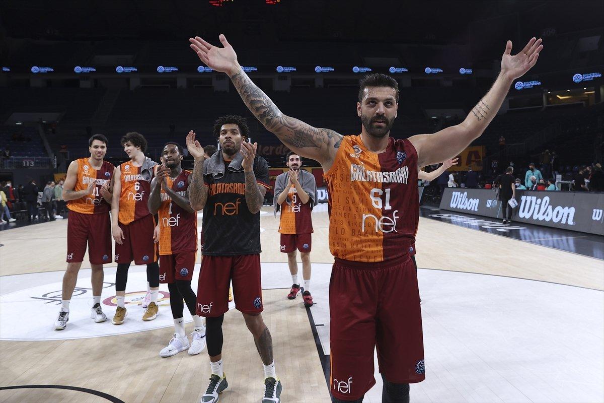 Galatasaray Şampiyonlar Ligi'nde ERA Nymburk'u yendi