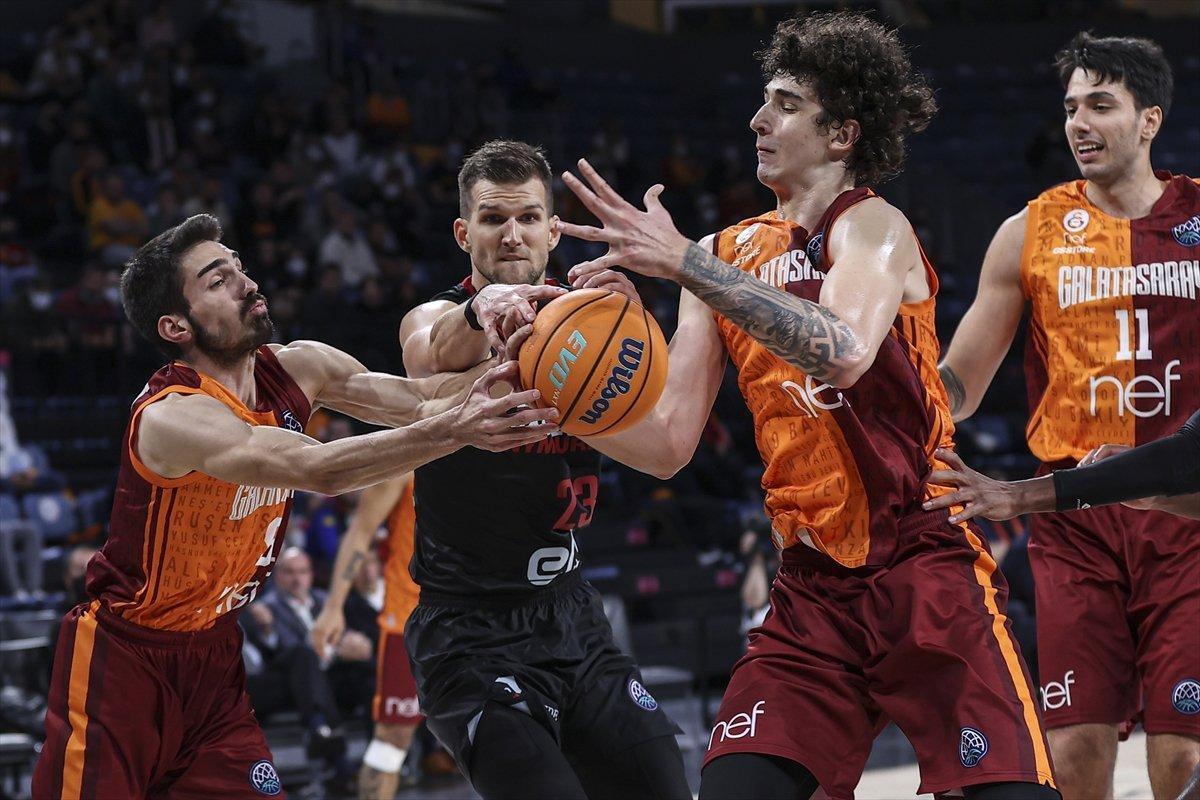 Galatasaray Şampiyonlar Ligi'nde ERA Nymburk'u yendi