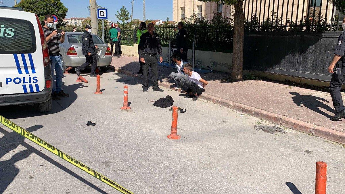 Konya’da, adliye bahçesinde avukata silahlı saldırı